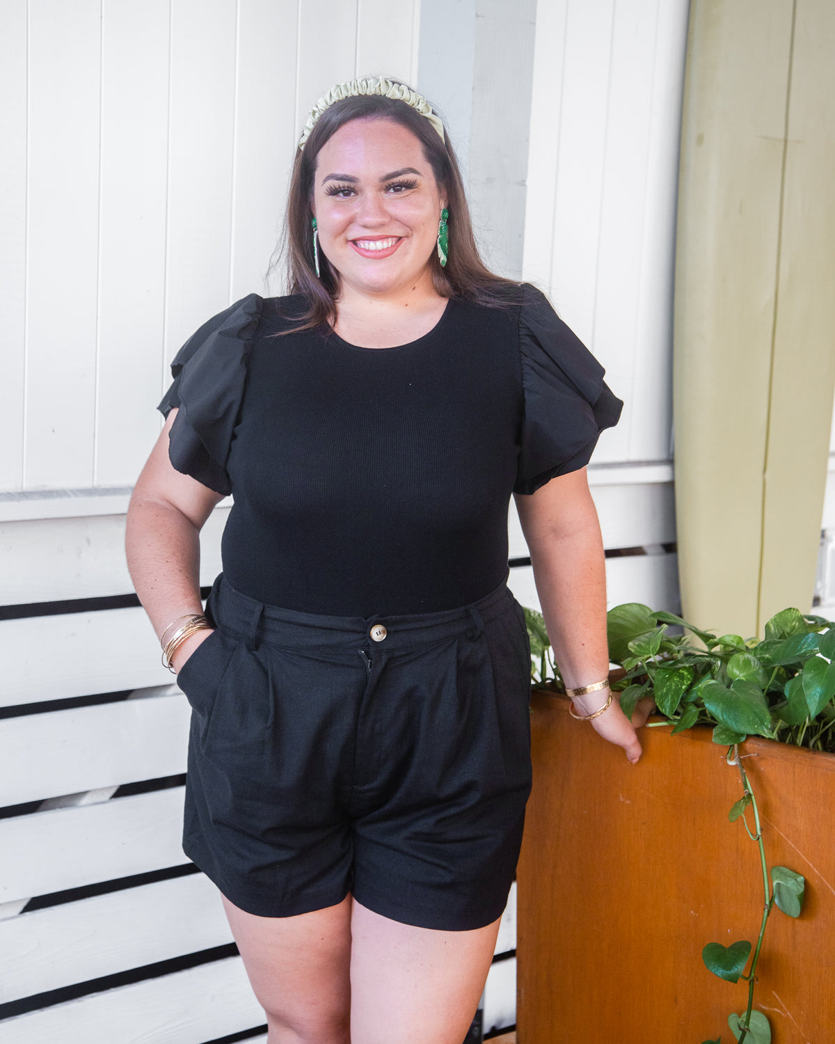 Cedric Bodysuit - Black