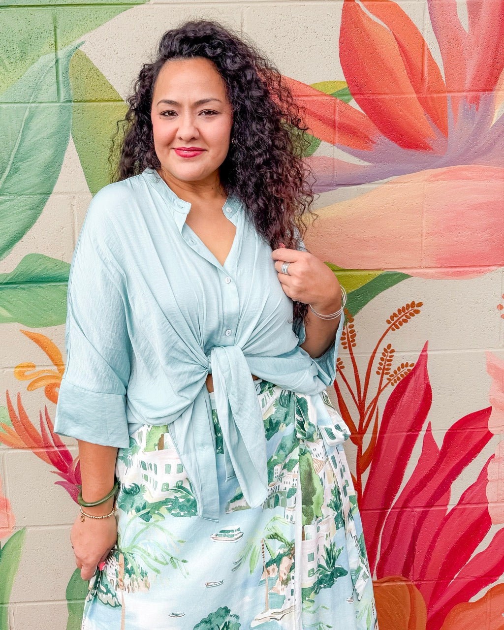 Raelynn Blouse - Mint