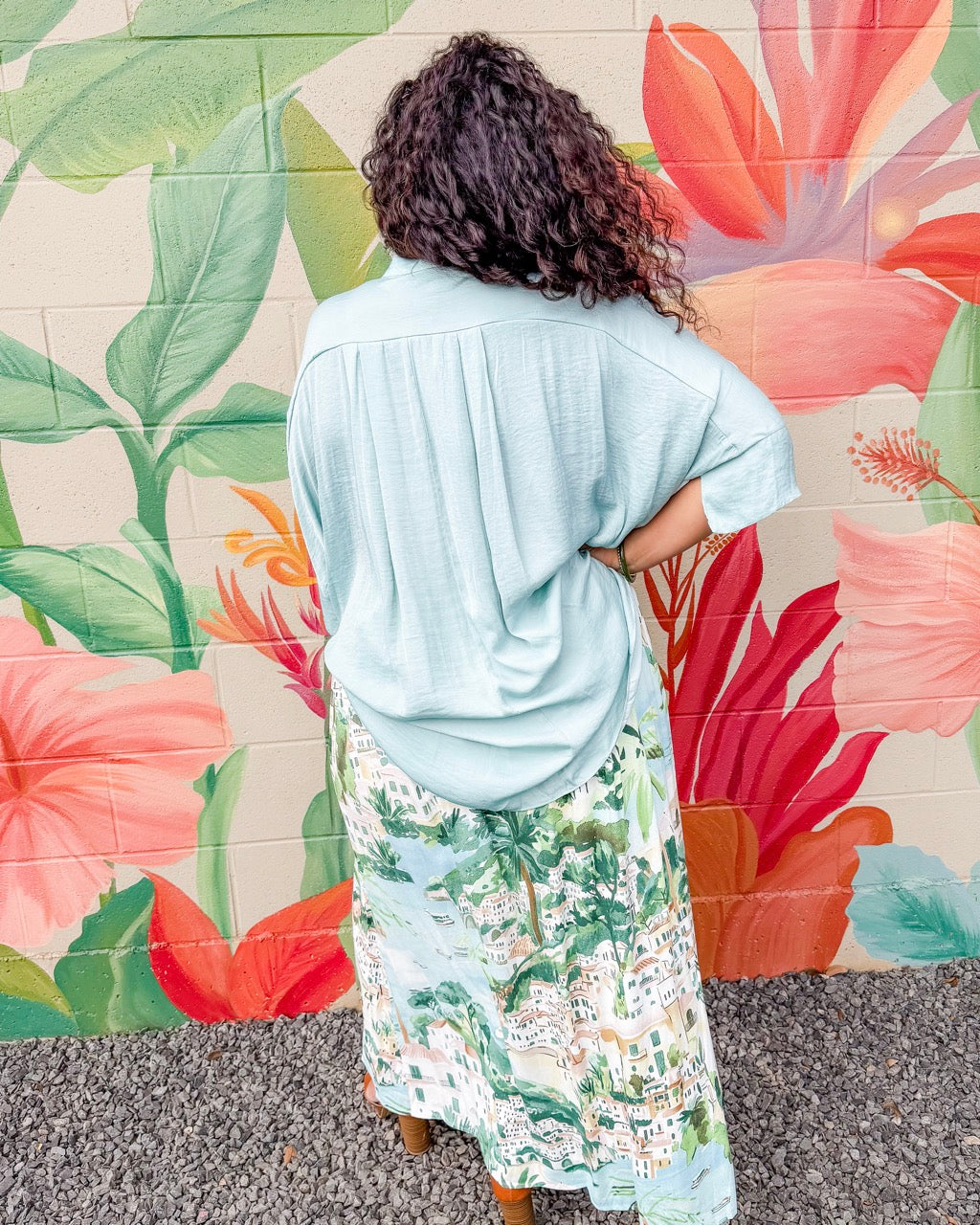 Raelynn Blouse - Mint