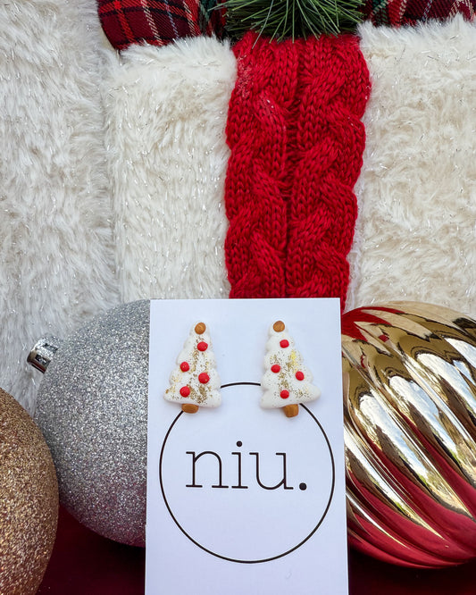 Oh Christmas Tree Studs