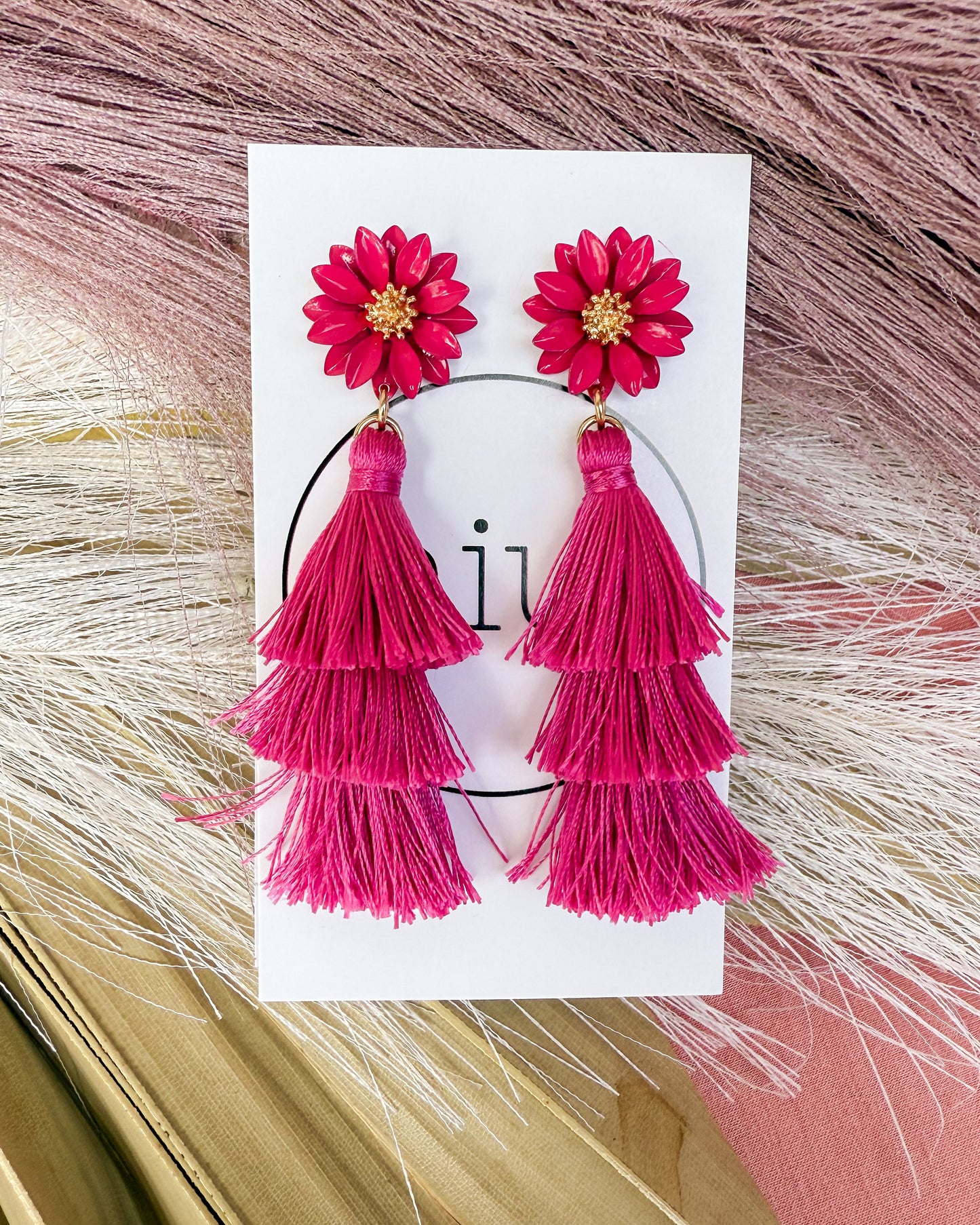 Ruffle Some Feathers Earrings