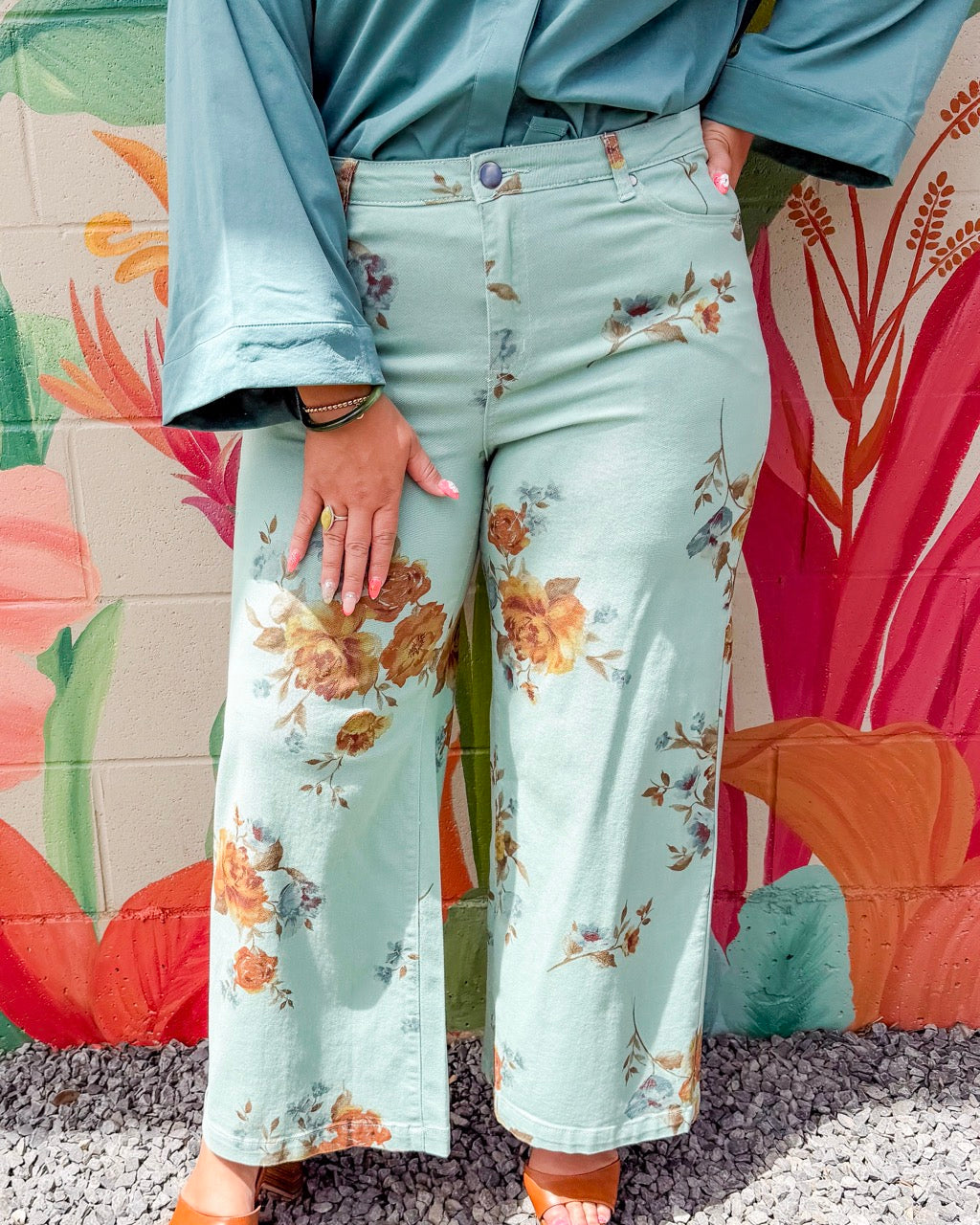 Samuel Pants - Dusty Mint