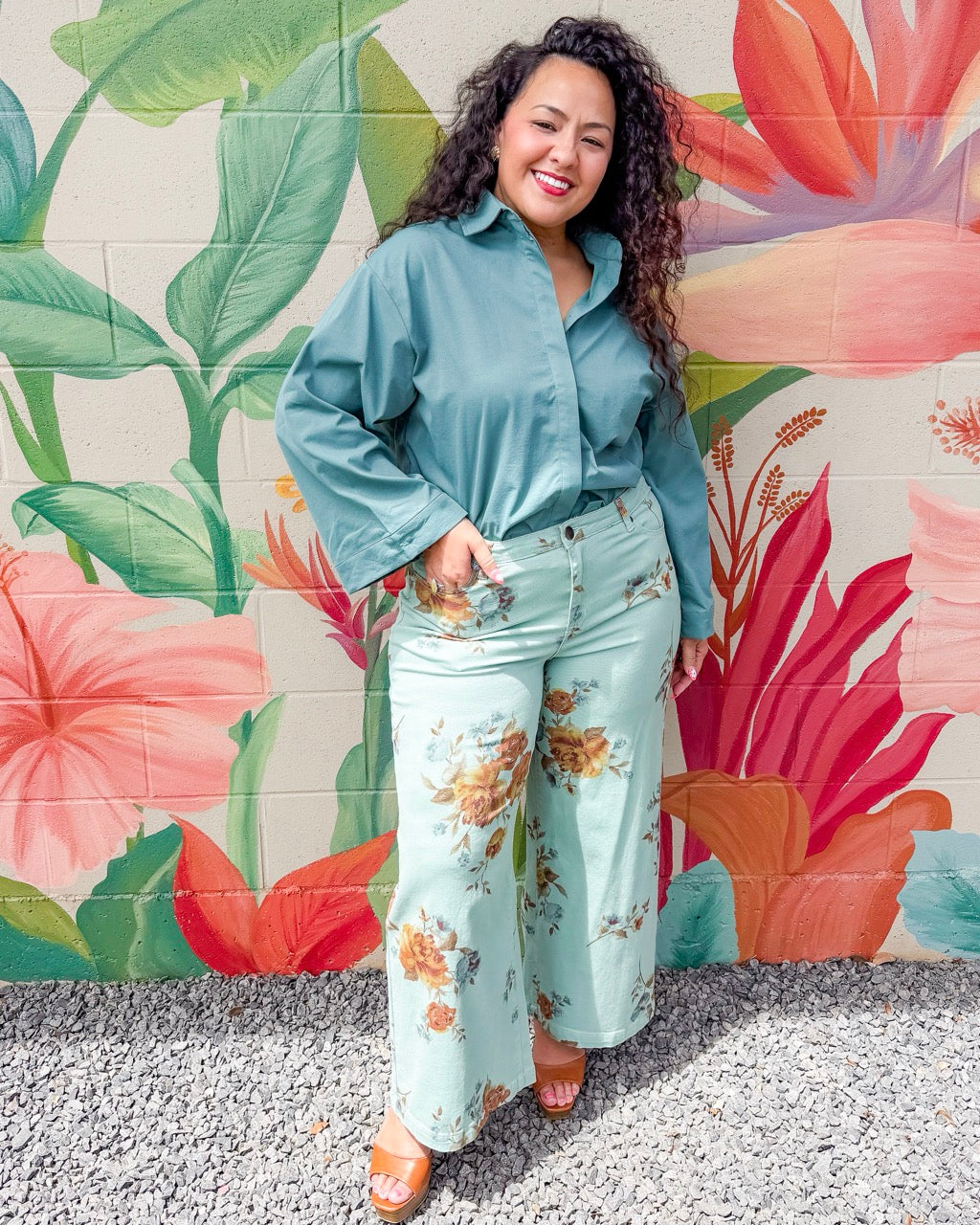 Samuel Pants - Dusty Mint
