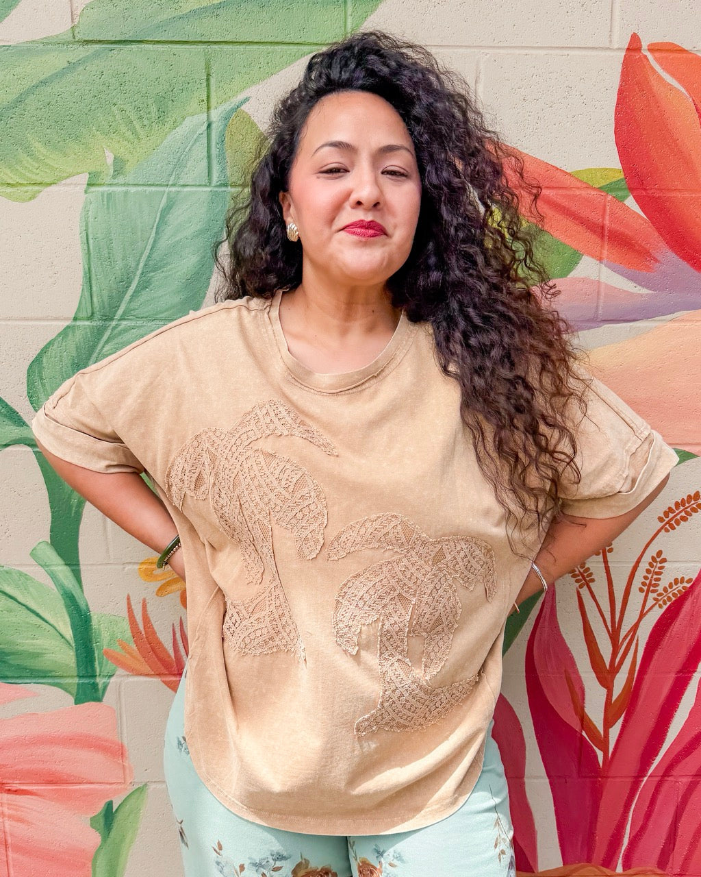 Coco de Rasta Tee - Ochre