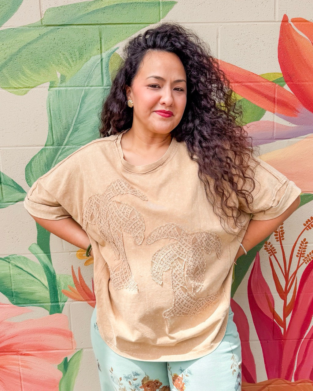 Coco de Rasta Tee - Ochre