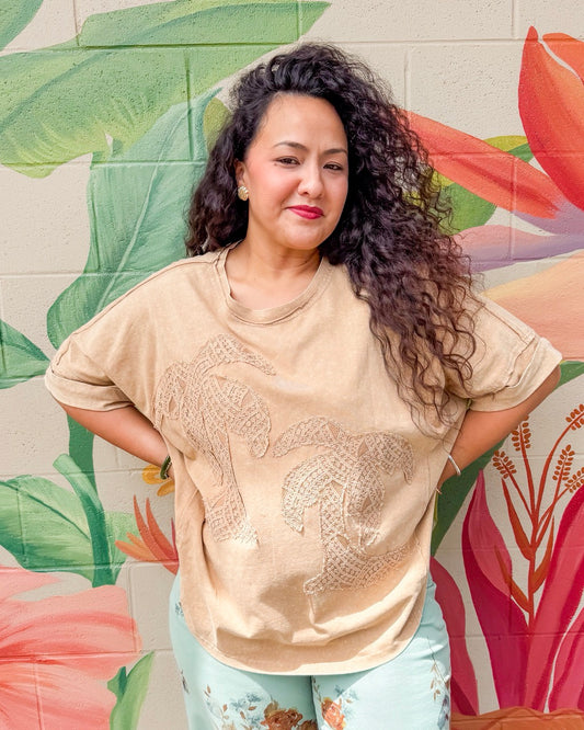 Coco de Rasta Tee - Ochre