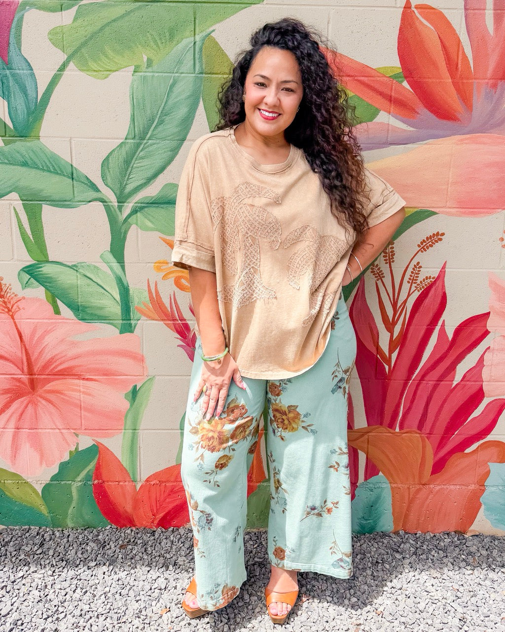 Coco de Rasta Tee - Ochre