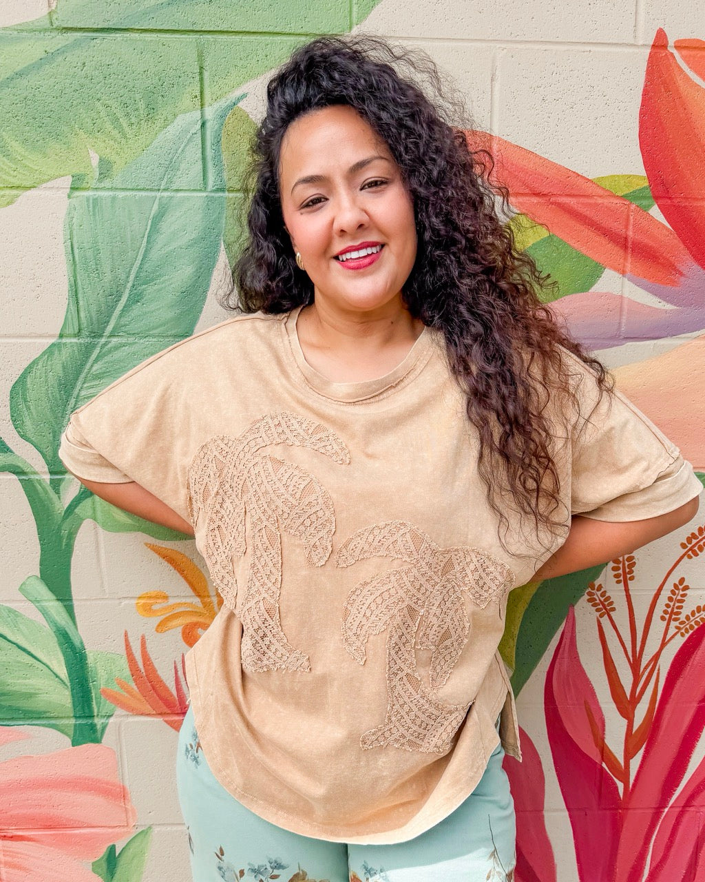 Coco de Rasta Tee - Ochre