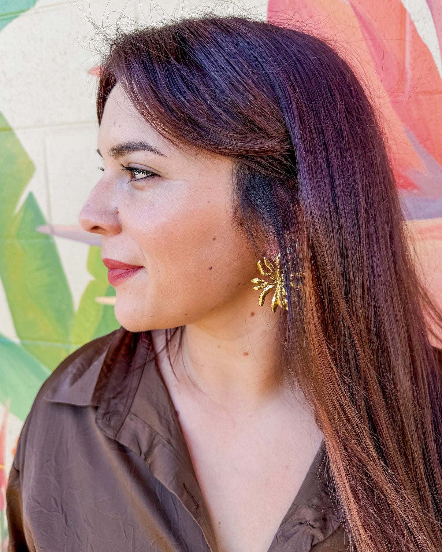 Dripping In Gold Studs