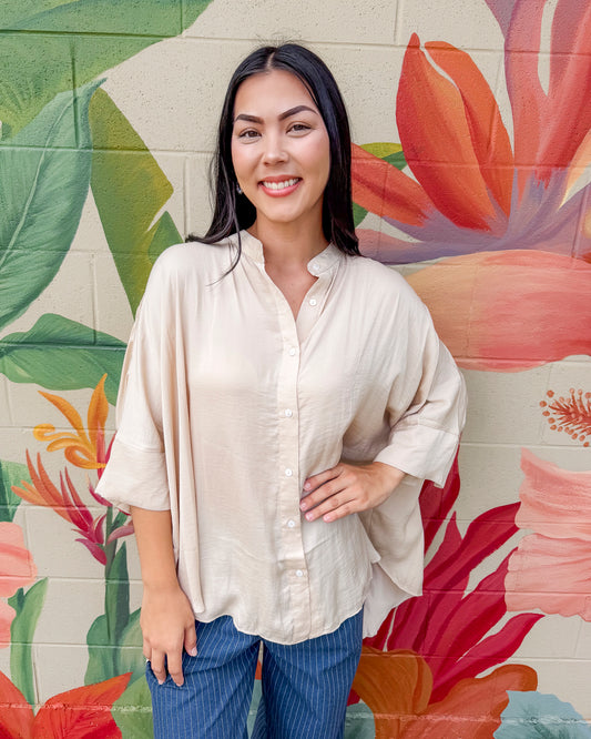 Raelynn Blouse - Champagne
