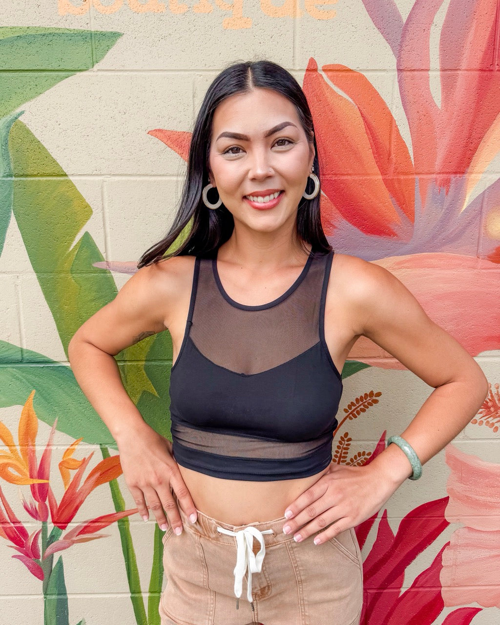 Kezzie Tank - Black