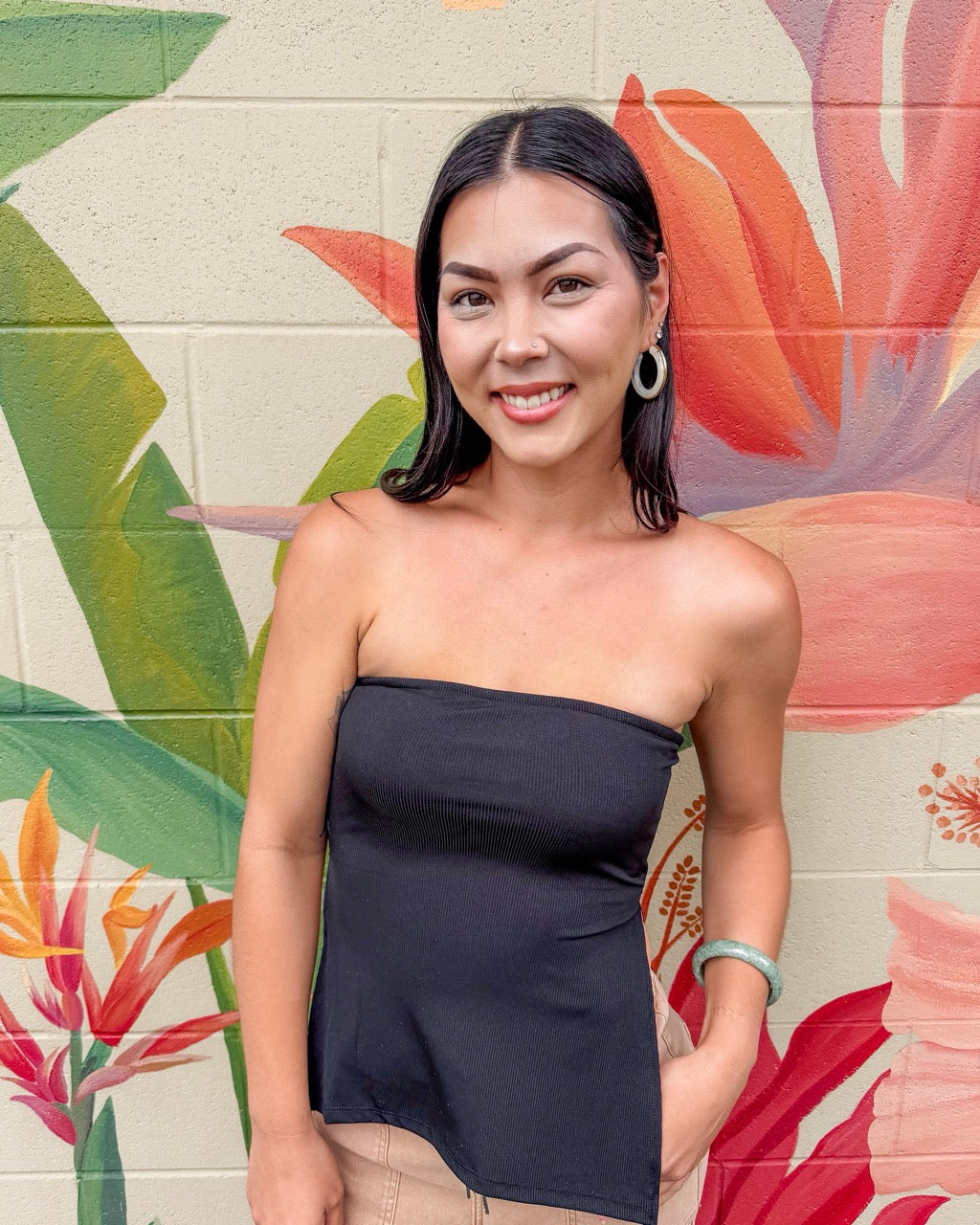 Melanie Tube Top - Black