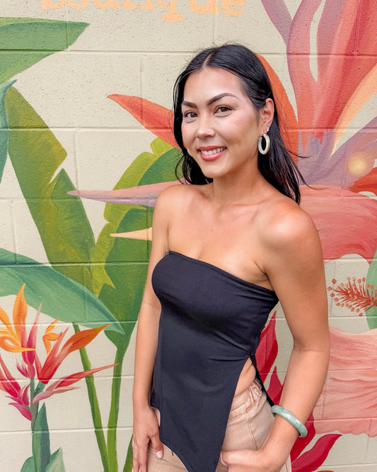 Melanie Tube Top - Black
