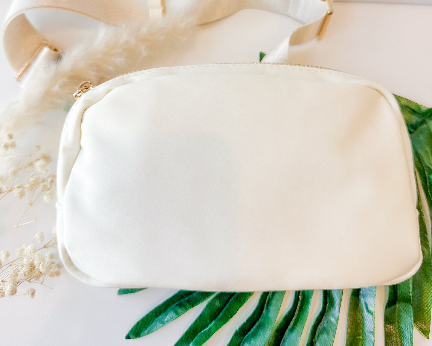 Madison Belt Bag - Ivory