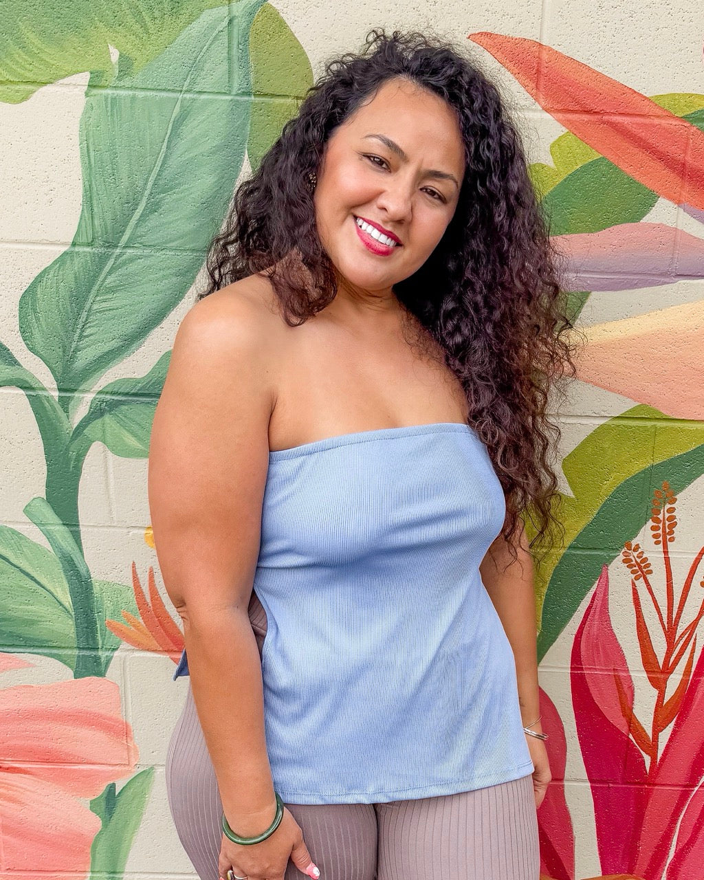 Melanie Tube Top - Blue