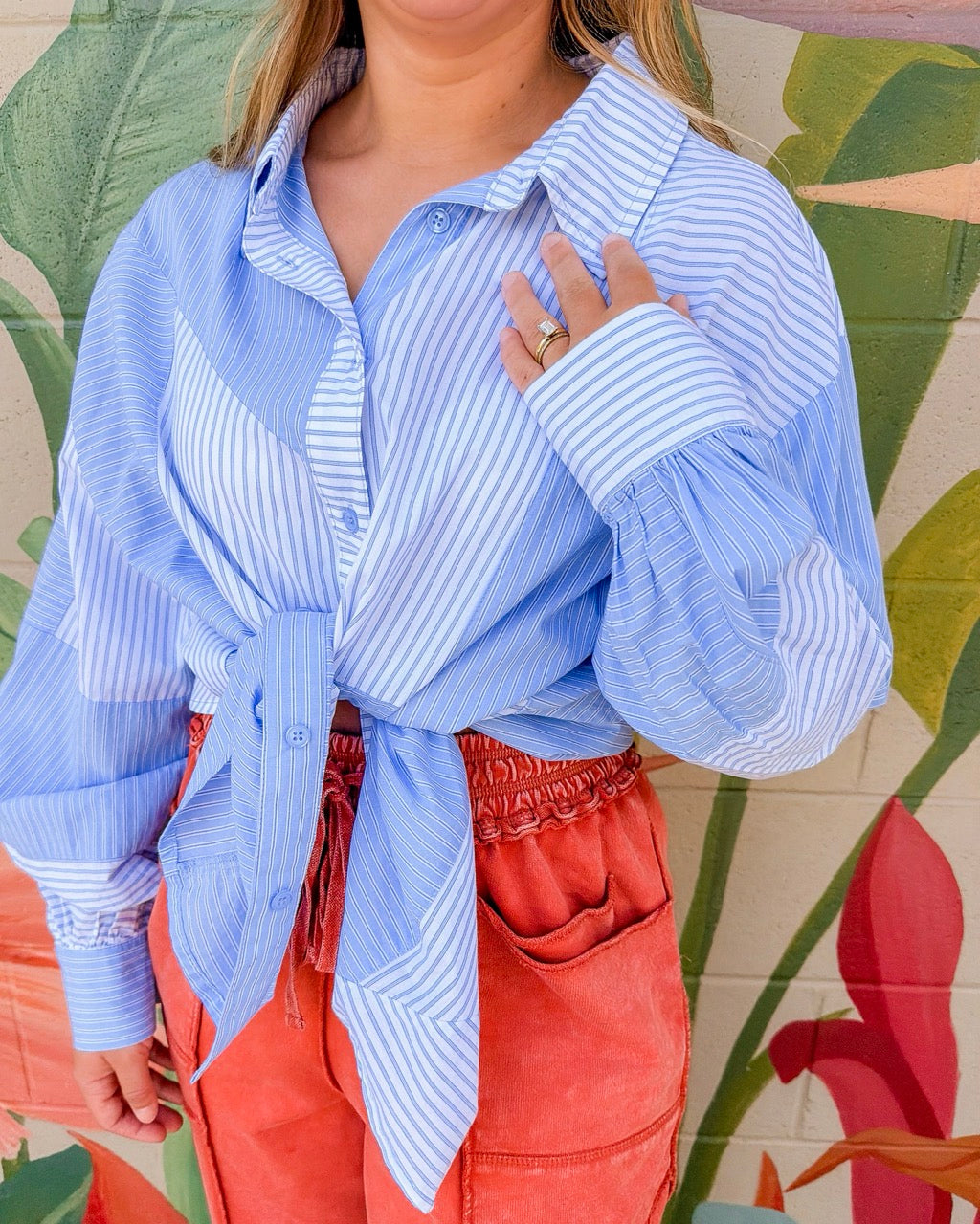 Jayleen Top - Blue