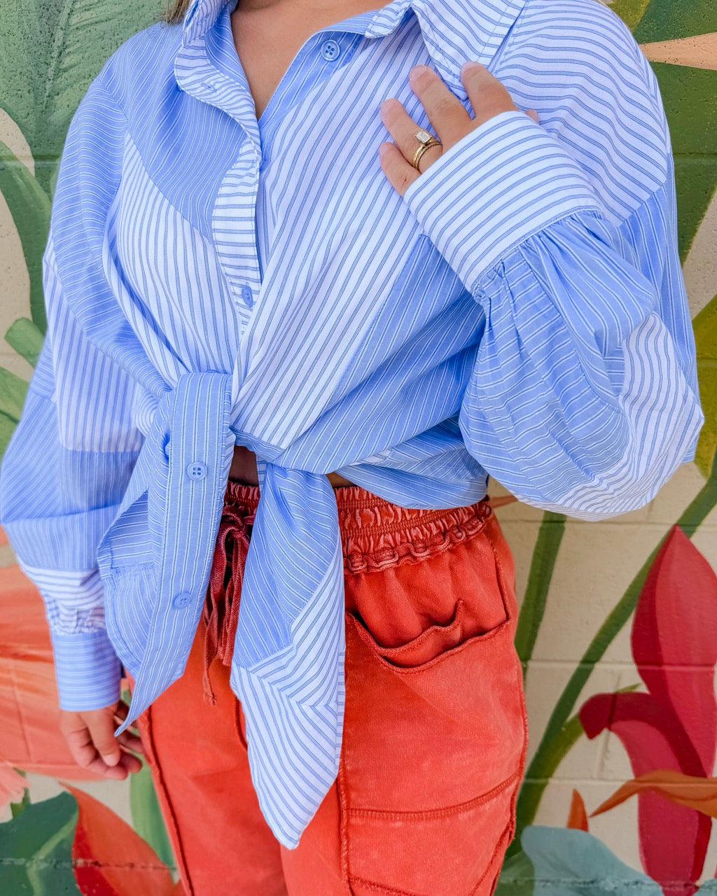Jayleen Top - Blue