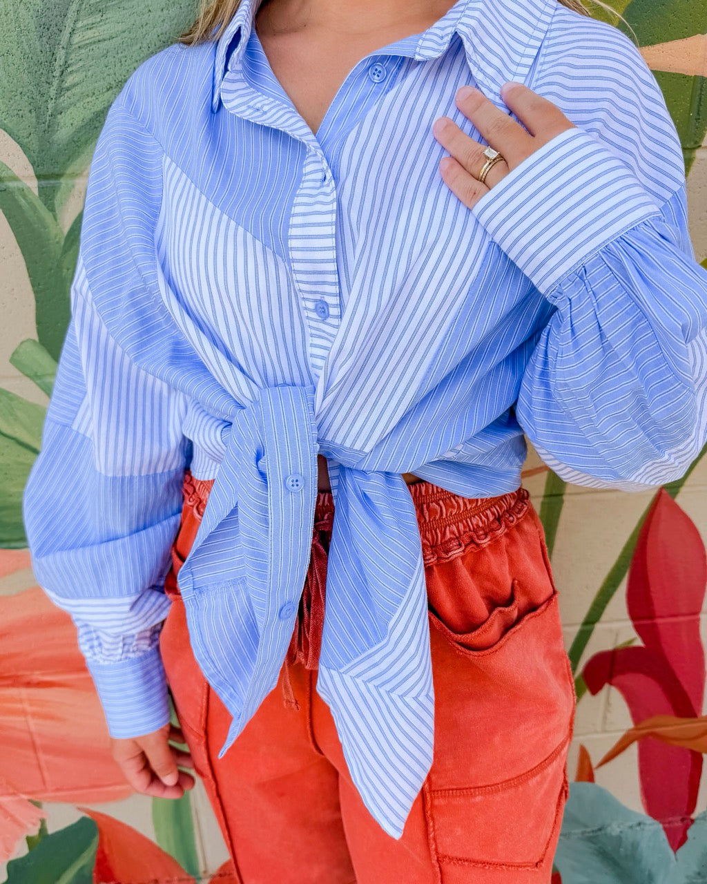 Jayleen Top - Blue