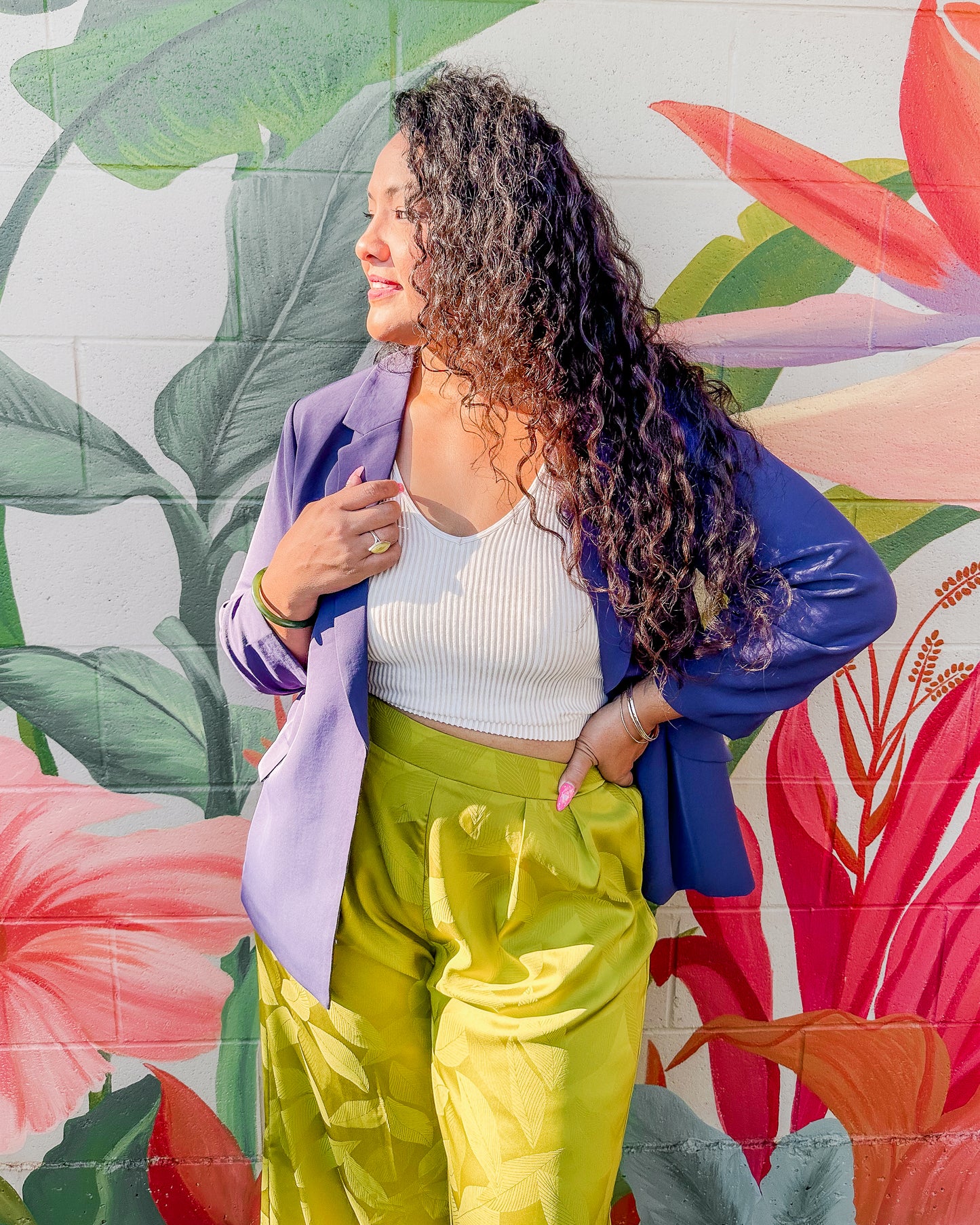 Chloe Blazer - Indigo