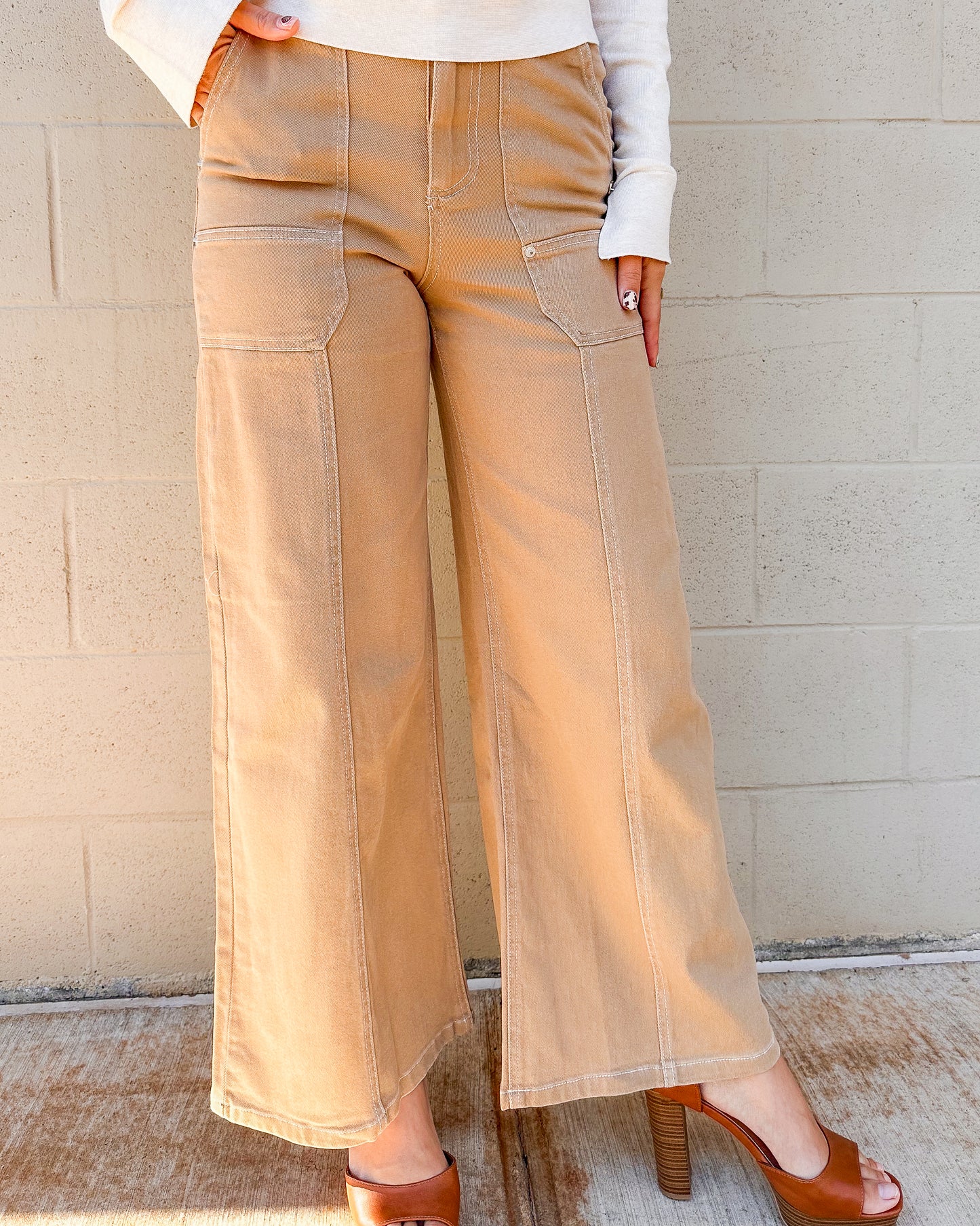 Lucita Pants - Taupe