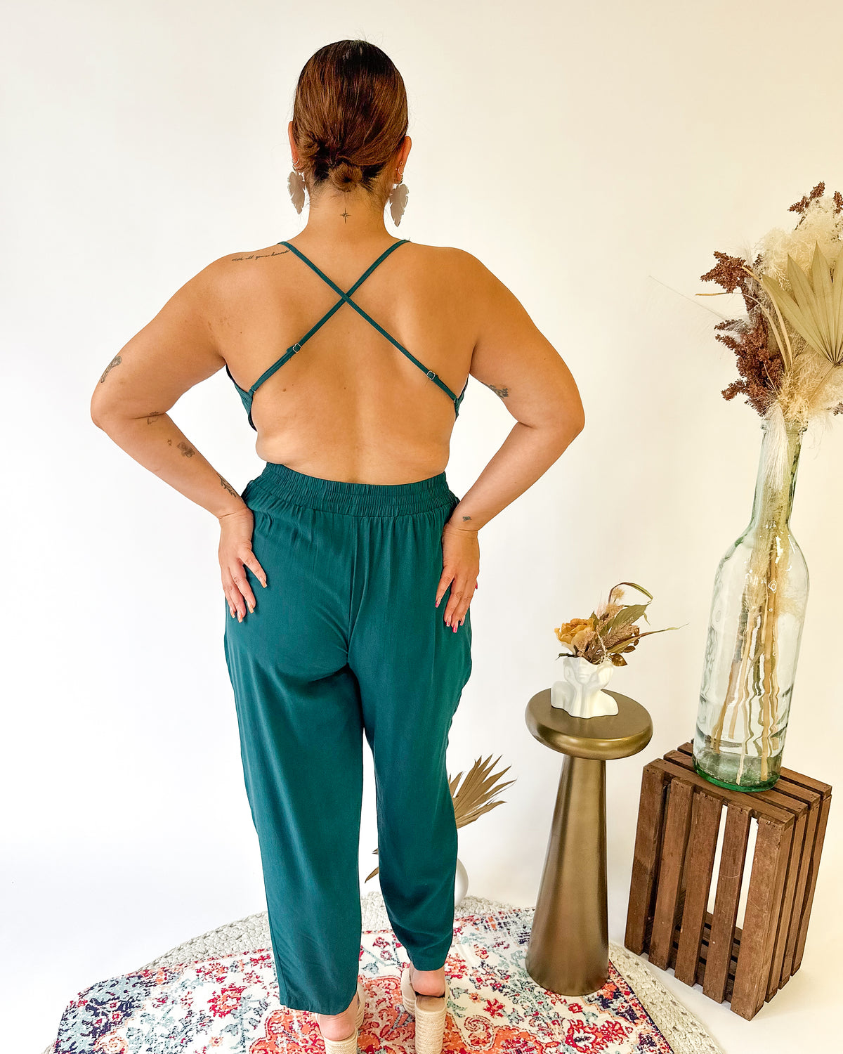 Allegra Top - Forest (Size L)