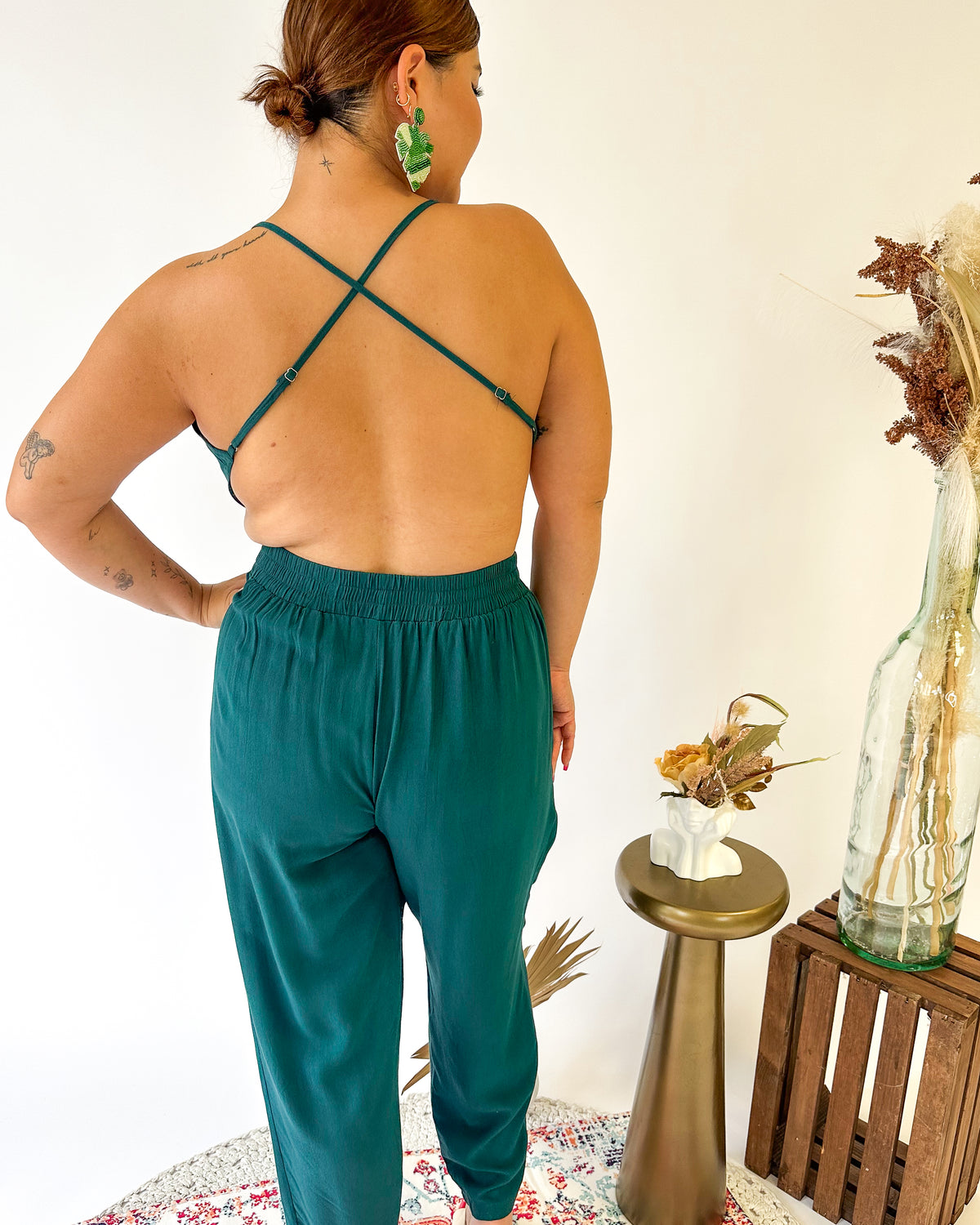 Allegra Top - Forest (Size L)