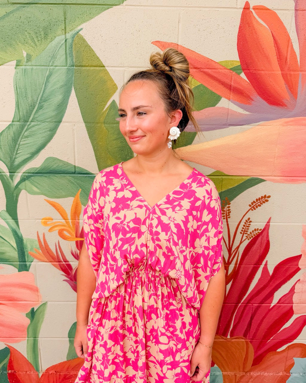 Victoria Dress - Fuchsia