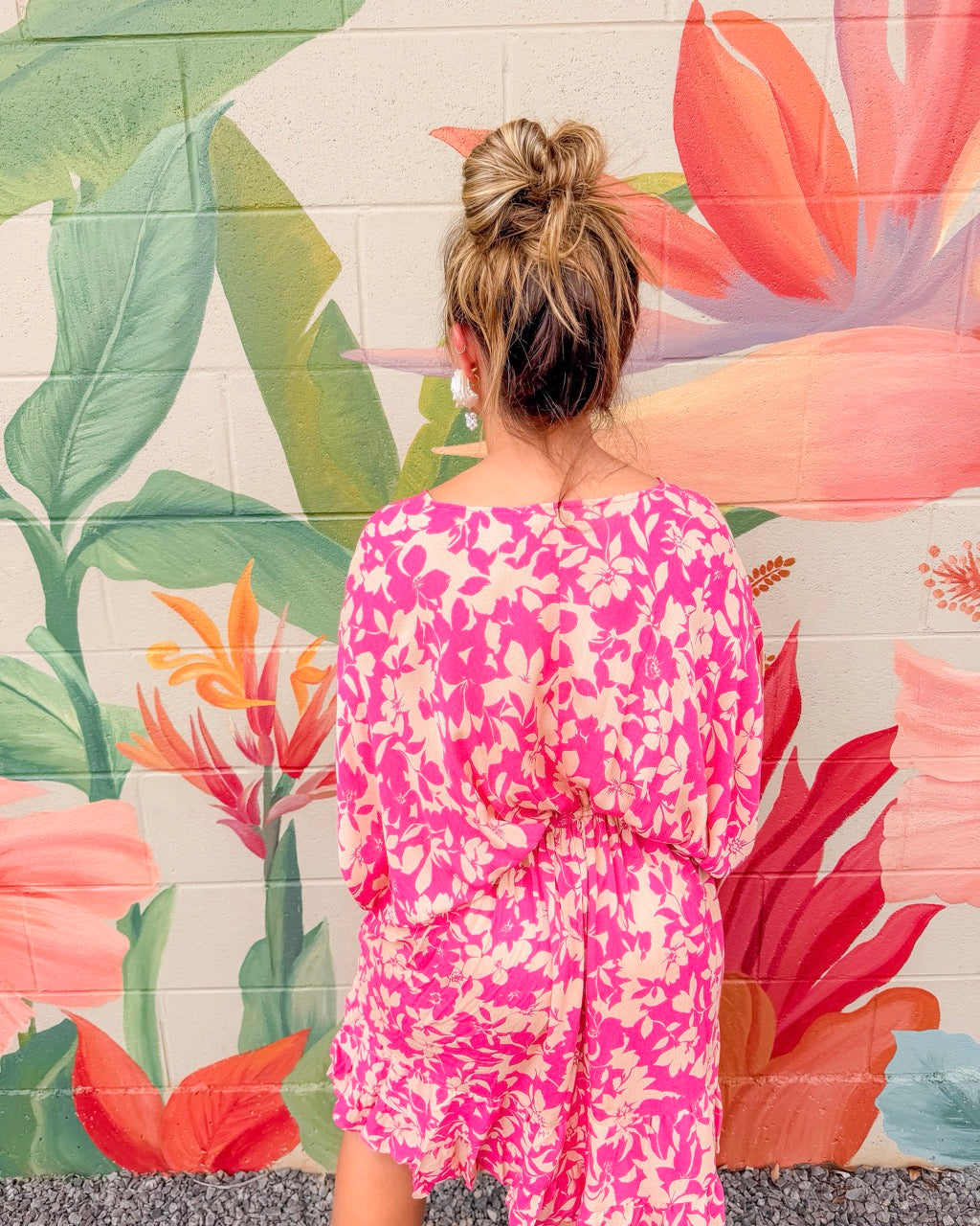 Victoria Dress - Fuchsia