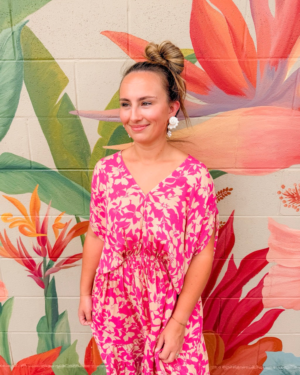 Victoria Dress - Fuchsia