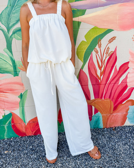 Addison Pants - Ivory