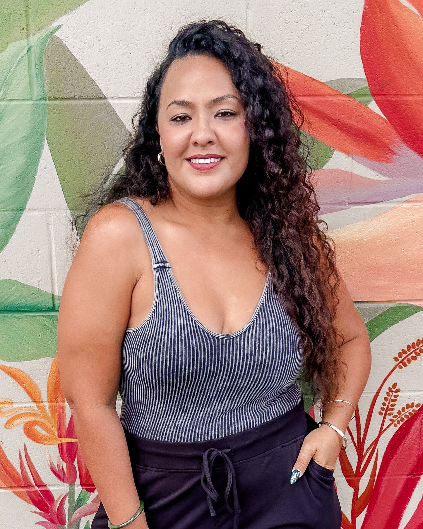 Brandy Tank - Charcoal