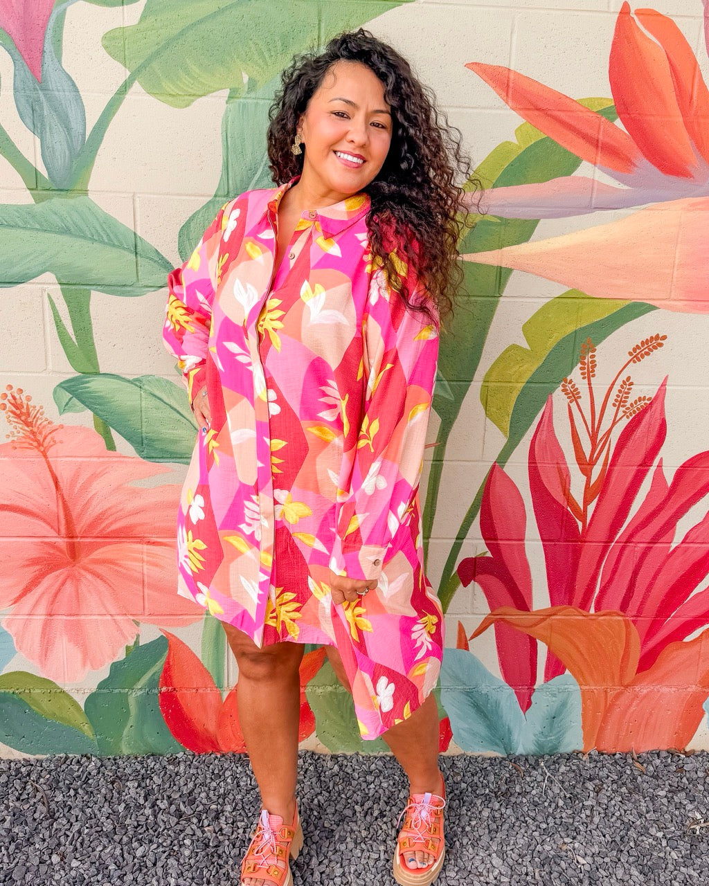 Veda Dress - Pink