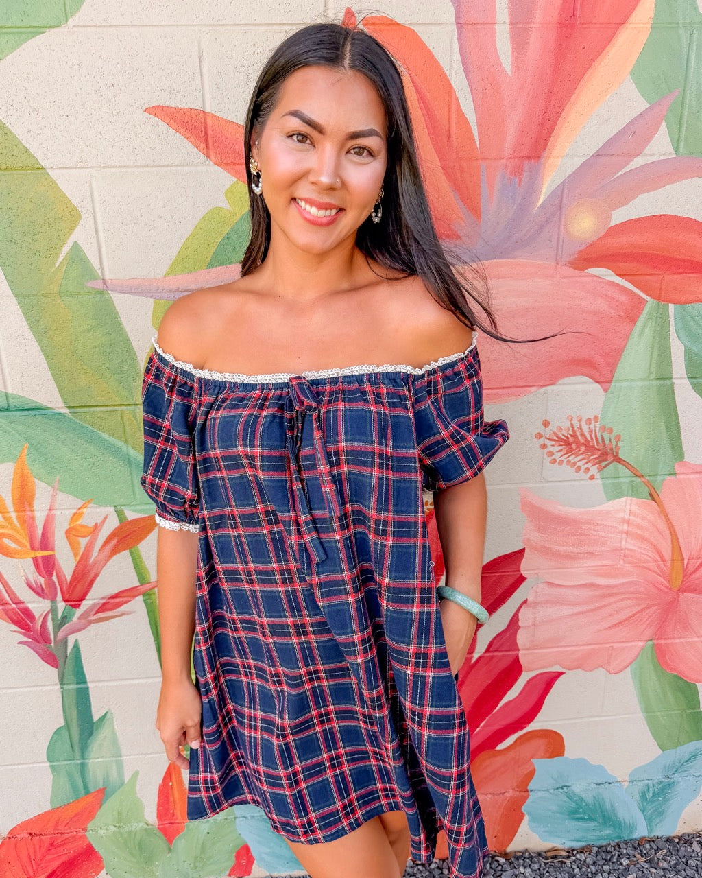 Leland Dress - Navy