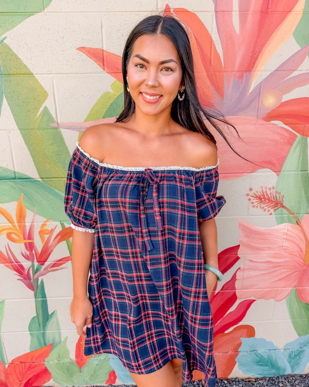 Leland Dress - Navy