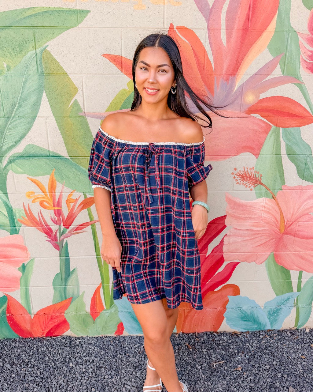 Leland Dress - Navy