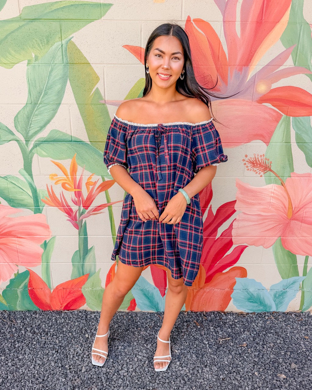 Leland Dress - Navy
