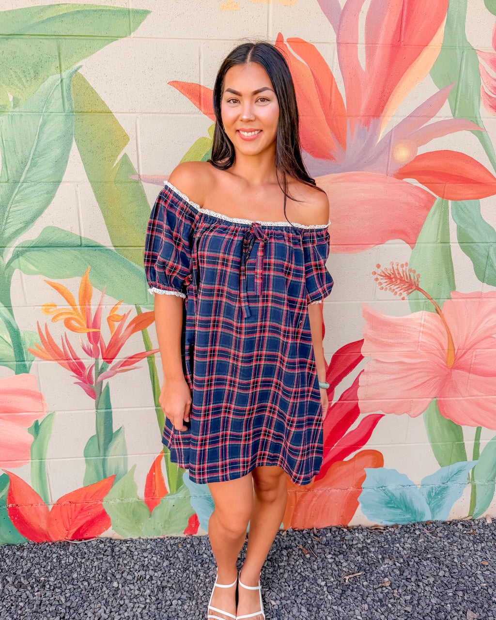 Leland Dress - Navy