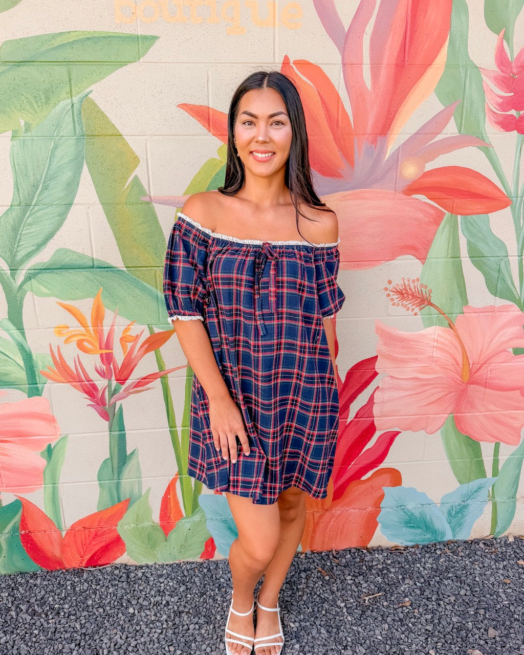 Leland Dress - Navy