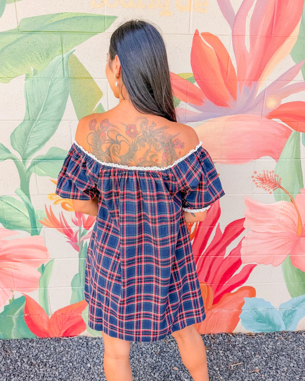Leland Dress - Navy