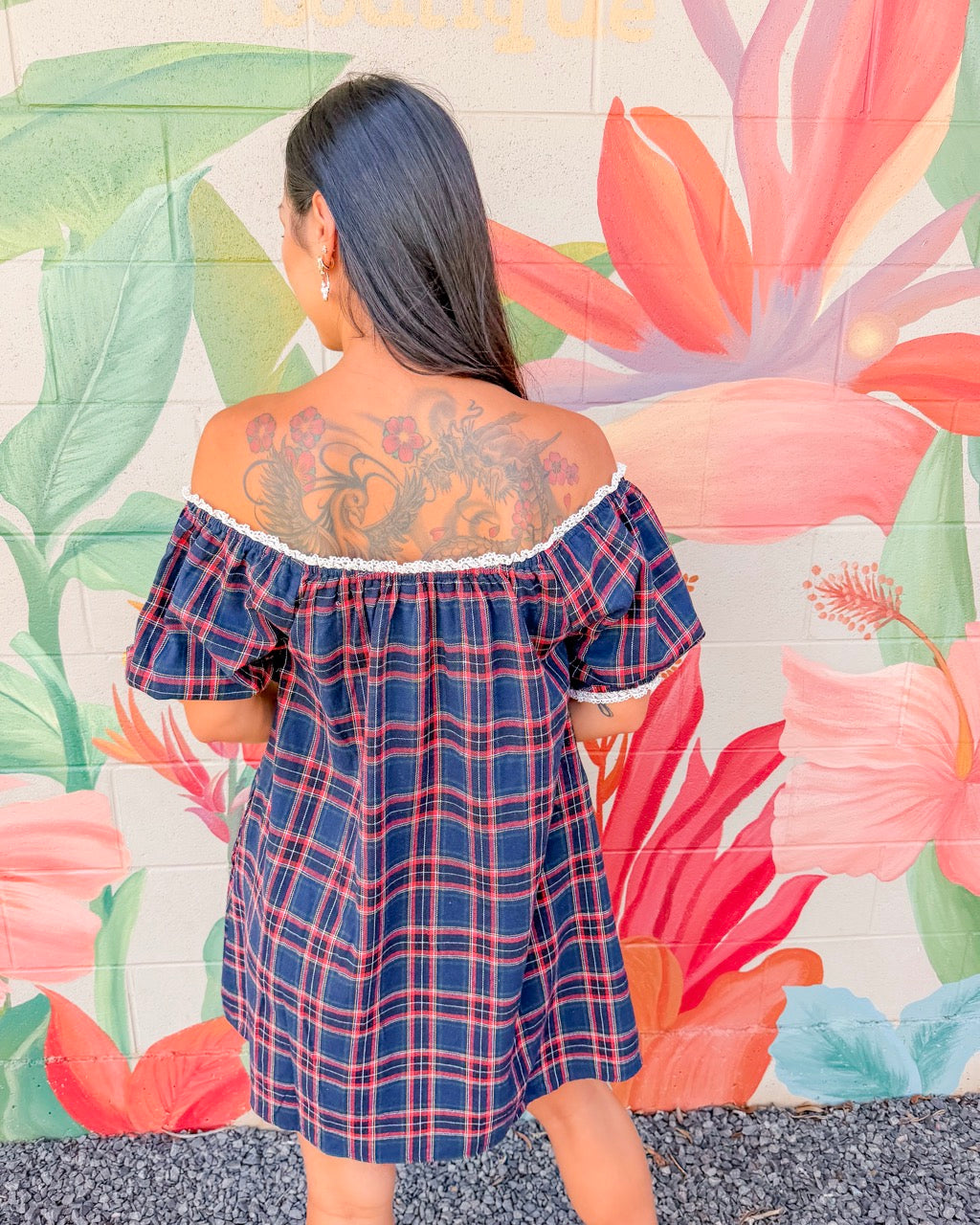 Leland Dress - Navy
