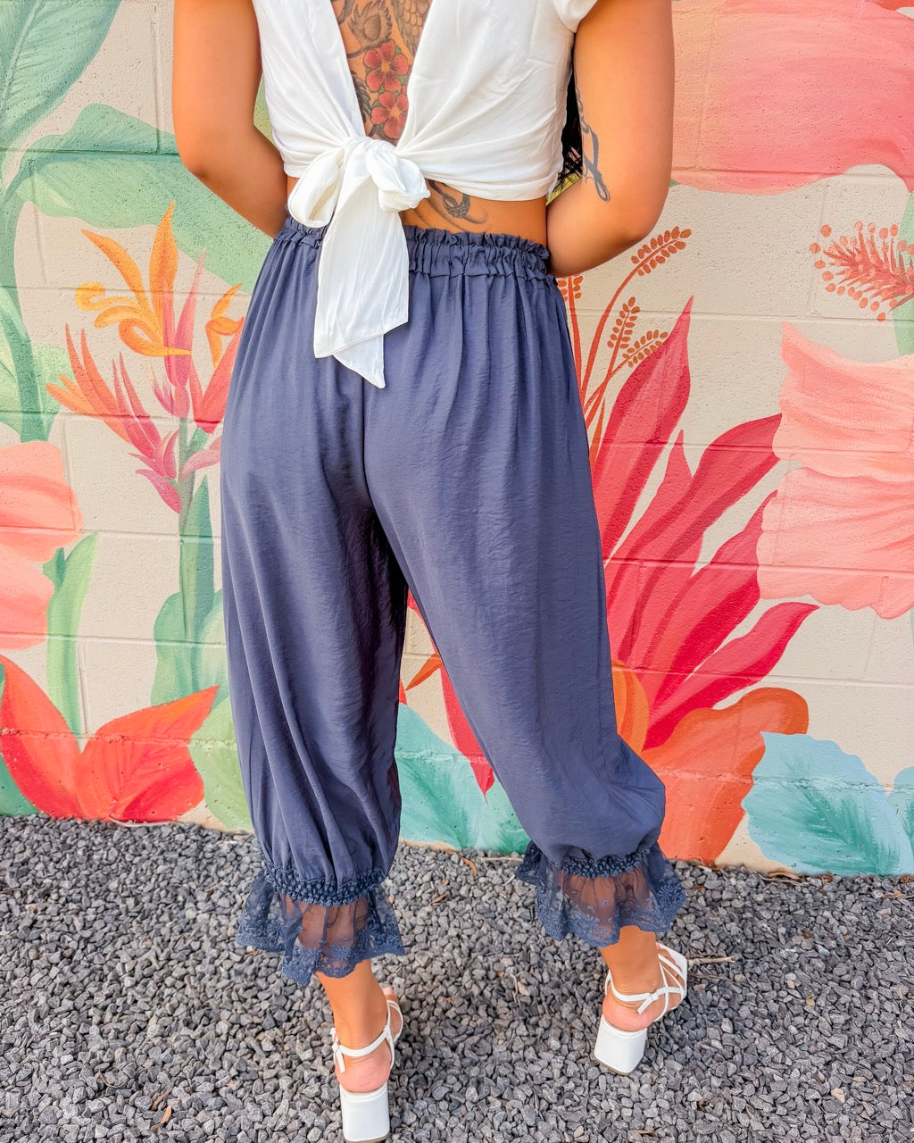 Piper Pants - Dark Indigo