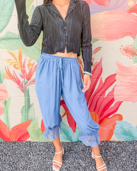 Piper Pants - Denim Blue