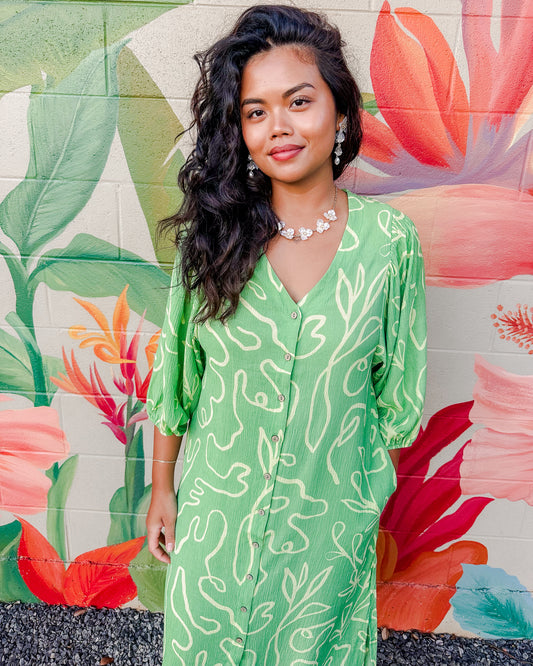 Gideon Dress - Green