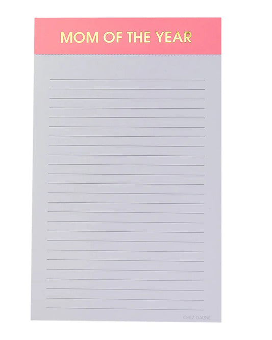 Lined Notepad - Mom of the Year