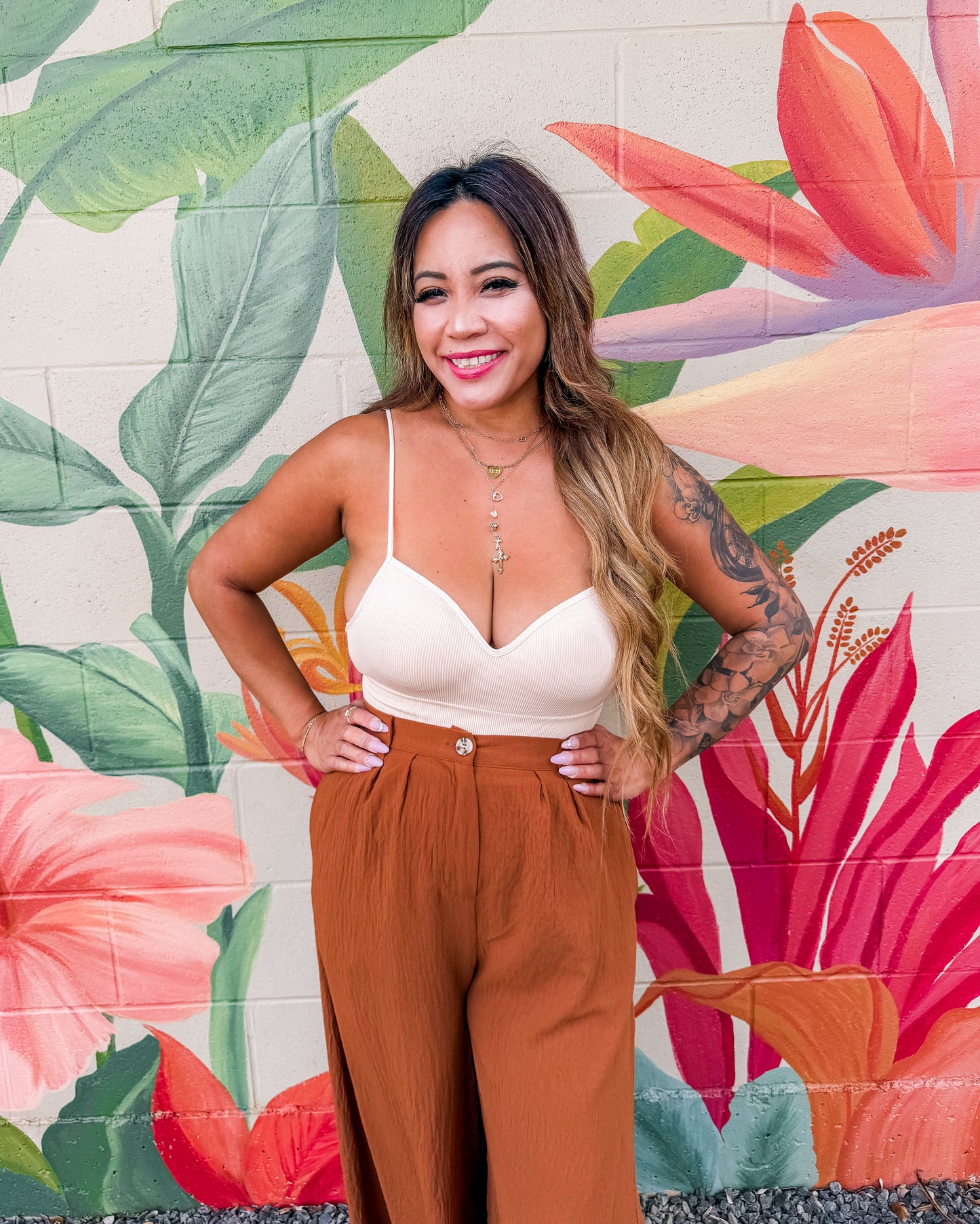Lia Tank - Nude