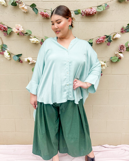 Raelynn Blouse - Mint