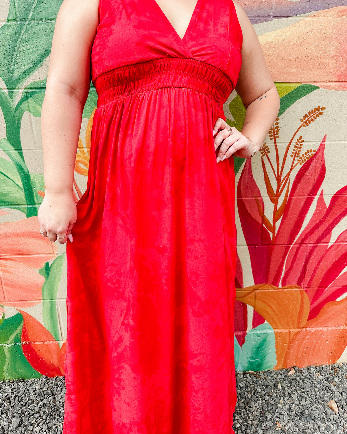 Noelle Dress - Red