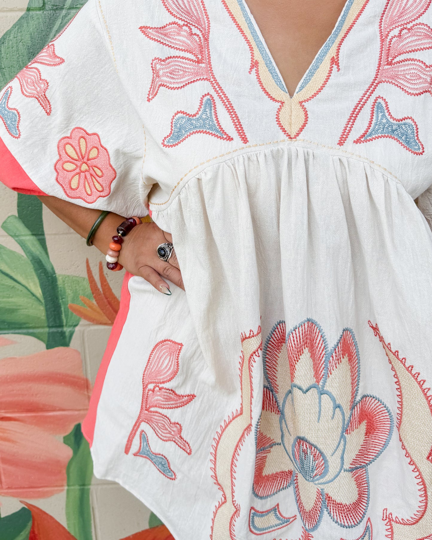 Morris Dress - Coral