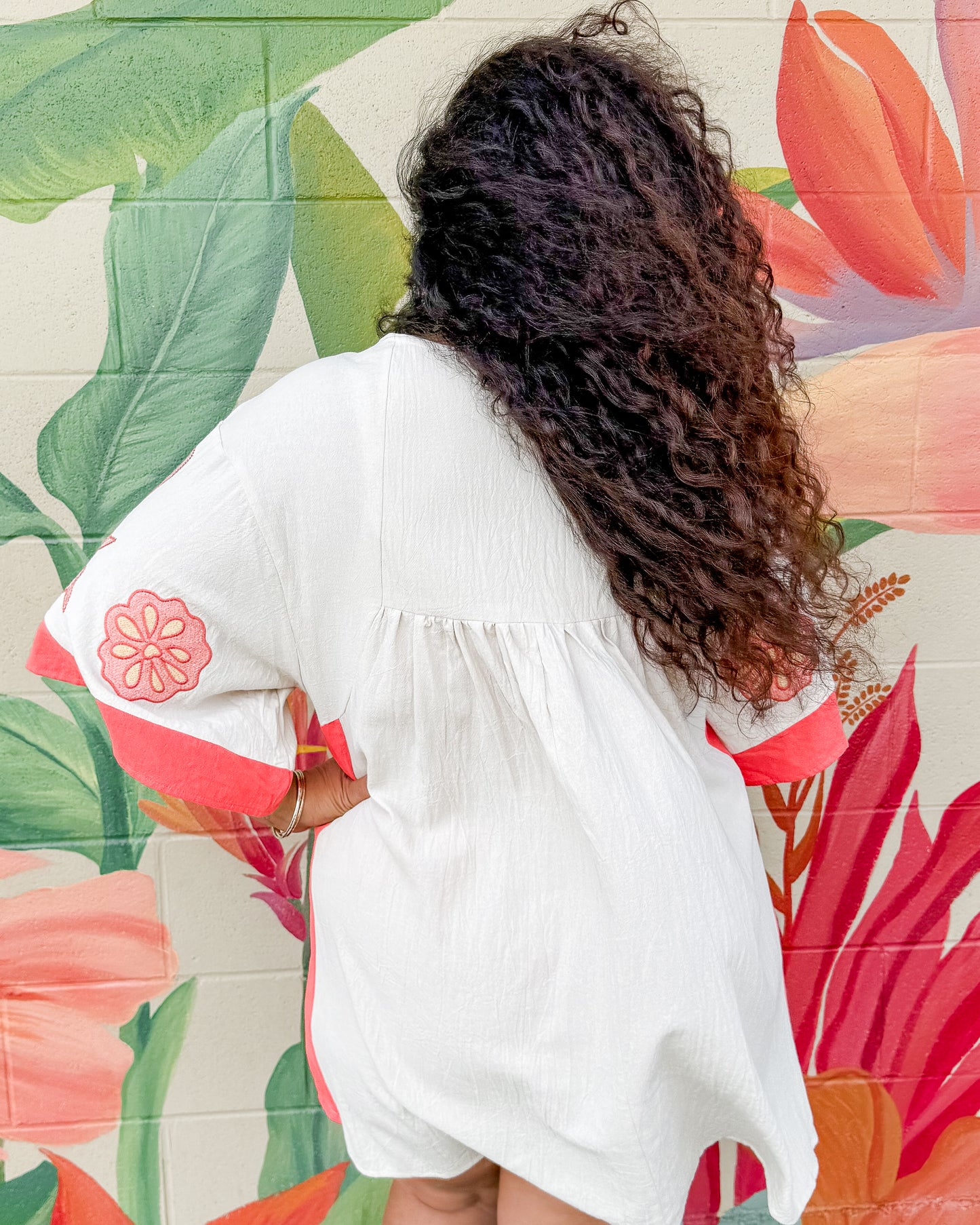 Morris Dress - Coral