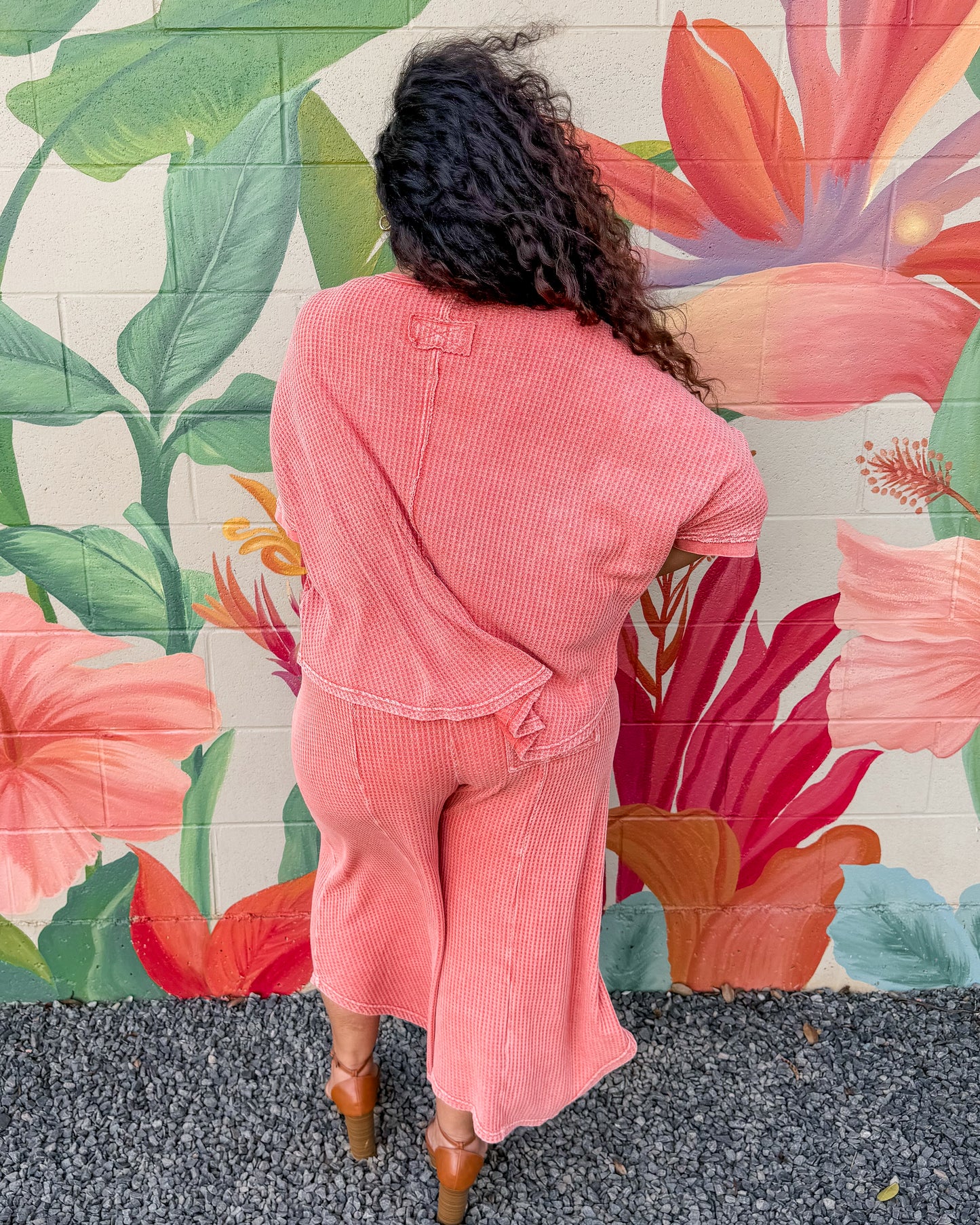 Darlene Pants - Washed Coral